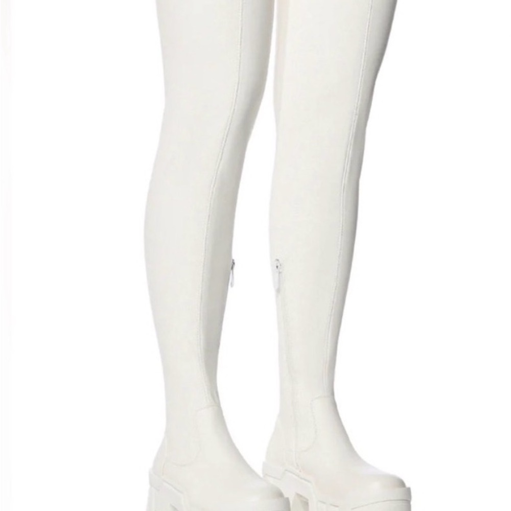 AKIRA Azalea Wang-Favored Thigh High Boots - Picture 2 of 6